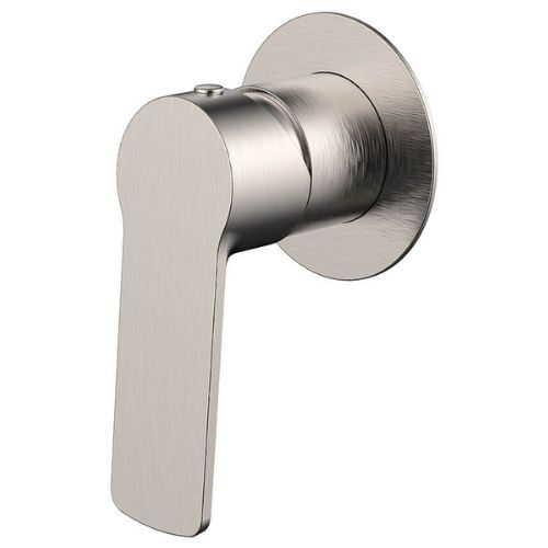 akemi shower and bath mixture brushed nickel