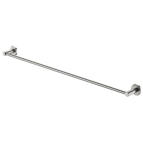 kaya single towl rail brushed nickel