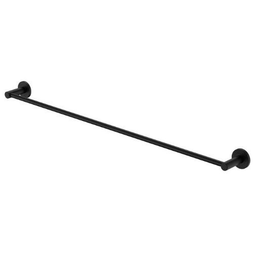 kaya single towl rail matte black