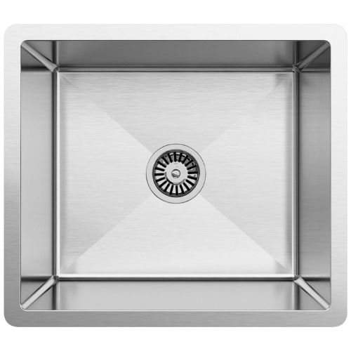 single bowl square count sink