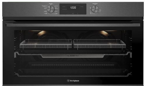 westinghouse multi function oven with airfry dark stainless steel