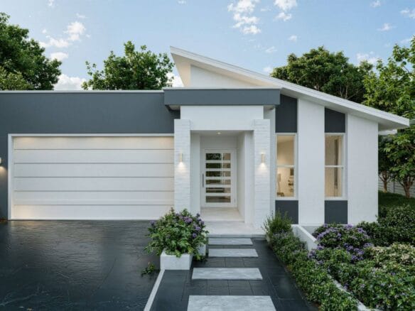 forest 3d facade