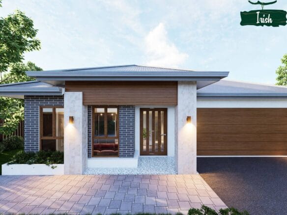 irish 3d facade