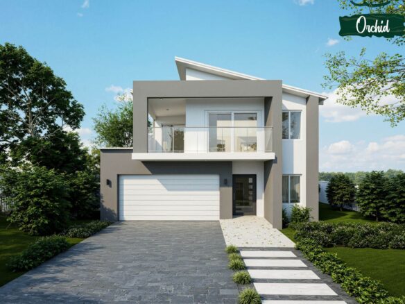 orchid 3d facade