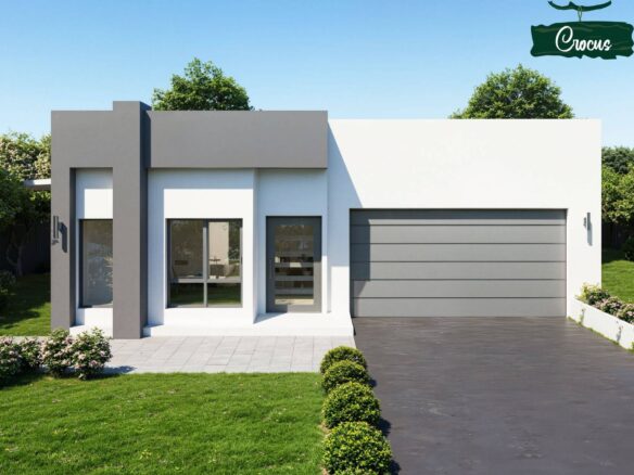 crocus 3d facade