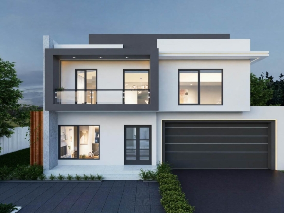 lavender 3d facade