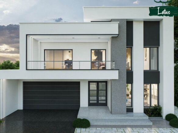 lotus 3d facade