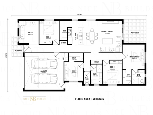 lismore 3d floorplan