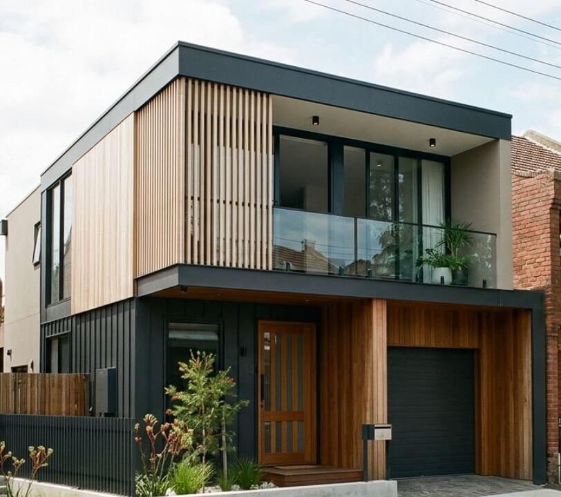 Narrow Lot Home